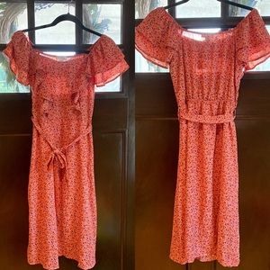 MONTEAU | NWT Floral Fit and Flare Dress